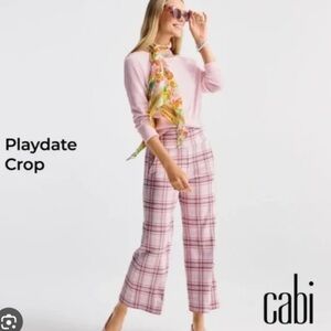 Cabi Playdate Crop #6269  Plaid